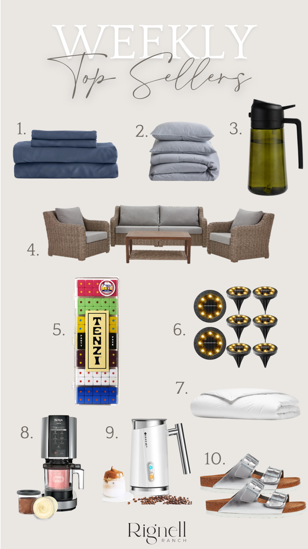 Weekly Top Sellers Weekly Top Sellers