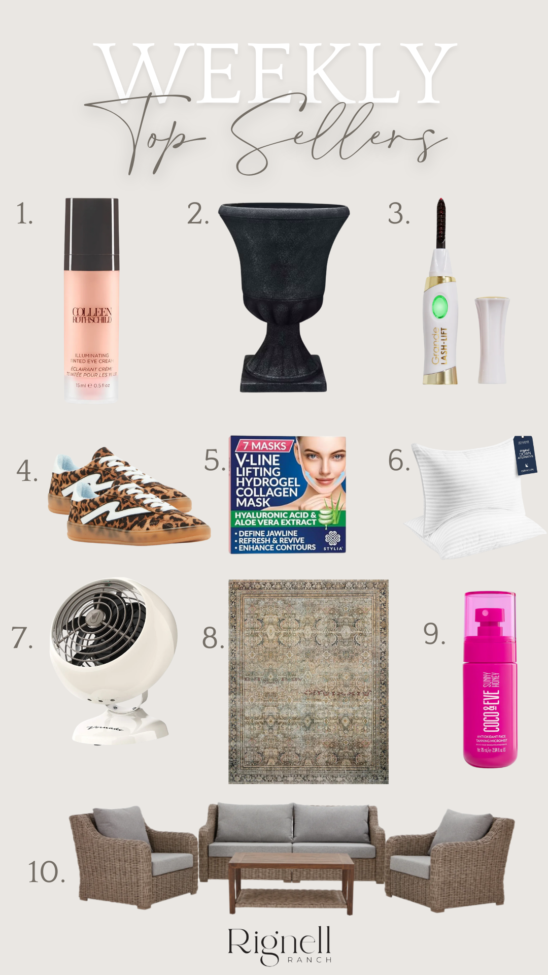 Weekly Top Sellers 5.19.25 Weekly Top Sellers 5.19.25